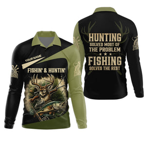 Fishing And Hunting, SPF Long Sleeve Shirts, SPF Shirts For Men, Fishing UPF Shirts, UV Shirts For Men
