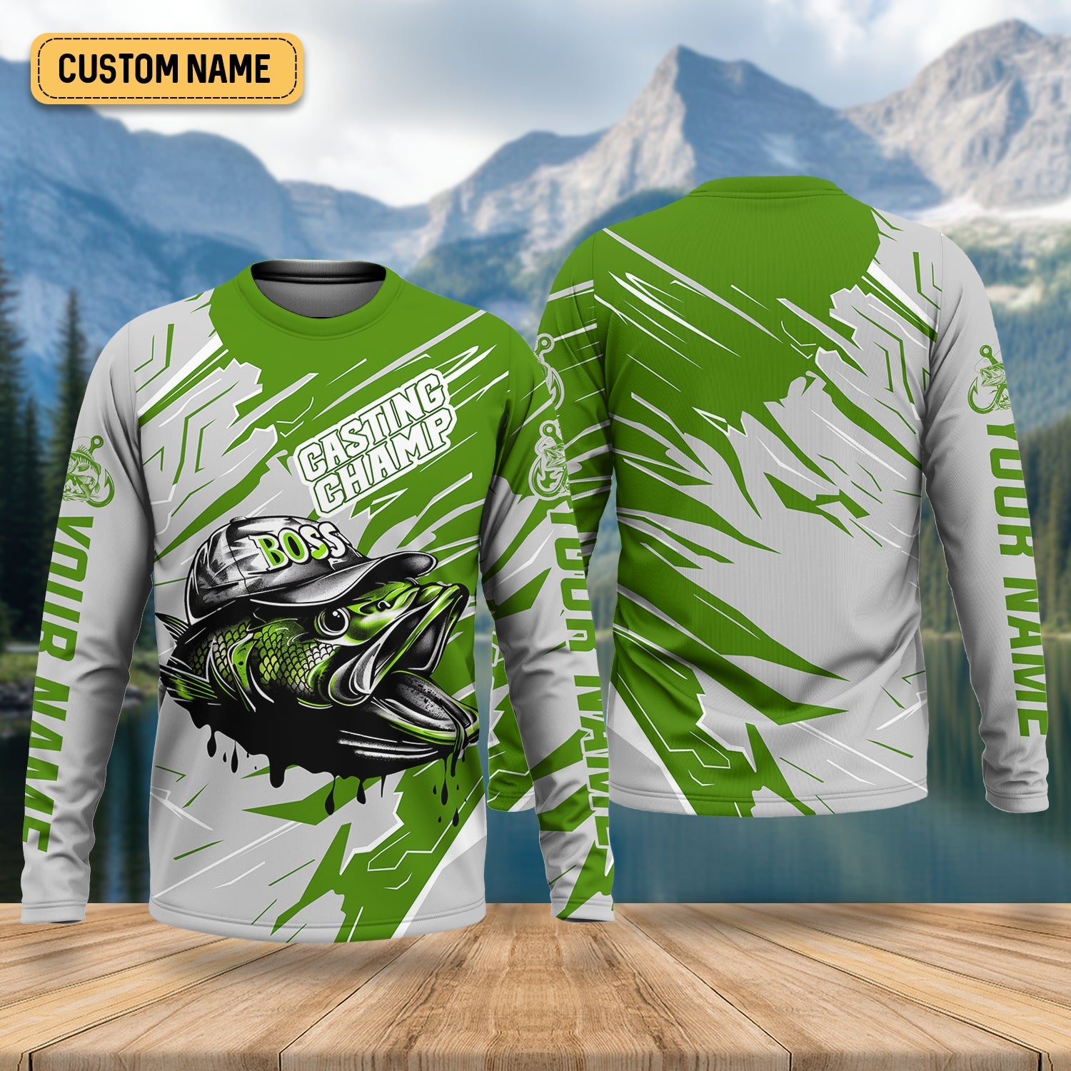 Fishing Tournament Shirt, Custom Team Shirt, SPF Shirt For Men, Men Jersey, Presents For Fishermen