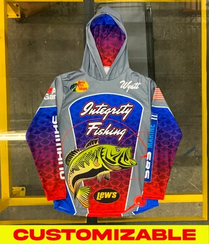 Create Custom Long Sleeve Hooded UPF Shirt For Your Team And Family