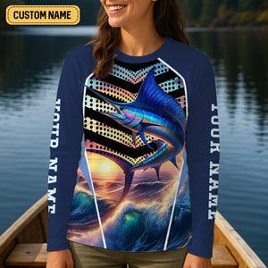 Every Cast Is A New Possibility Women Fishing Shirt, SPF Long Sleeve Shirts Womens, Female Fishing Shirts