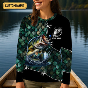 The Master Baiter And Dirty Hooker Fishing UPF Shirts, SPF Long Sleeve Shirts Womens