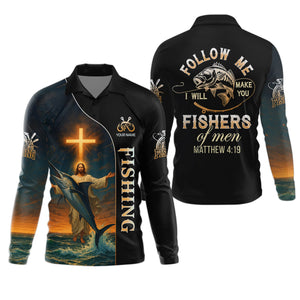 I Will Make You Fishers Of Men, Bible Verse T-Shirt, SPF Shirt For Men, Gift For Fisherman