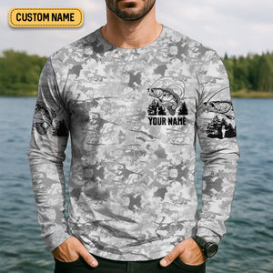 I'm A Fishaholic On The Road To Recovery Fishing UPF Shirts, Funny Fishing Shirt, Fishing Shirts For Men