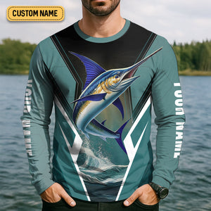 Every Cast Tells A Story Mens Fishing Shirts Long Sleeve, SPF Shirt For Men, Fishing Shirts For Men