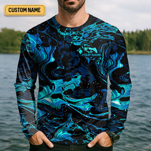 Fishing UPF Shirts, I Just Hold My Rod Wiggle My Worm, Funny Fishing Shirt, Gift For Fisherman