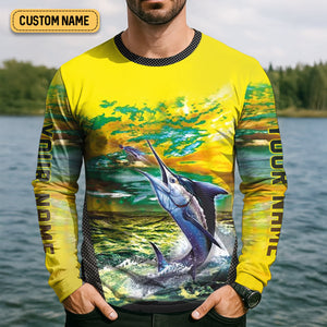 Just Another Beer Drinker With A Fishing Problem Men's Fishing Shirt, UPF Fishing Shirt, Fishing Gifts For Men