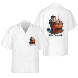 Custom Boat Shirt, Fishing Jersey, SPF Long Sleeve Shirts, Best Fishing Gifts, Mens Casual Shirts