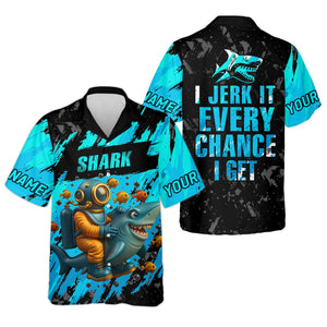 Shark Fishing UPF Shirts, Women Fishing Shirt, SPF Long Sleeve Shirts Womens