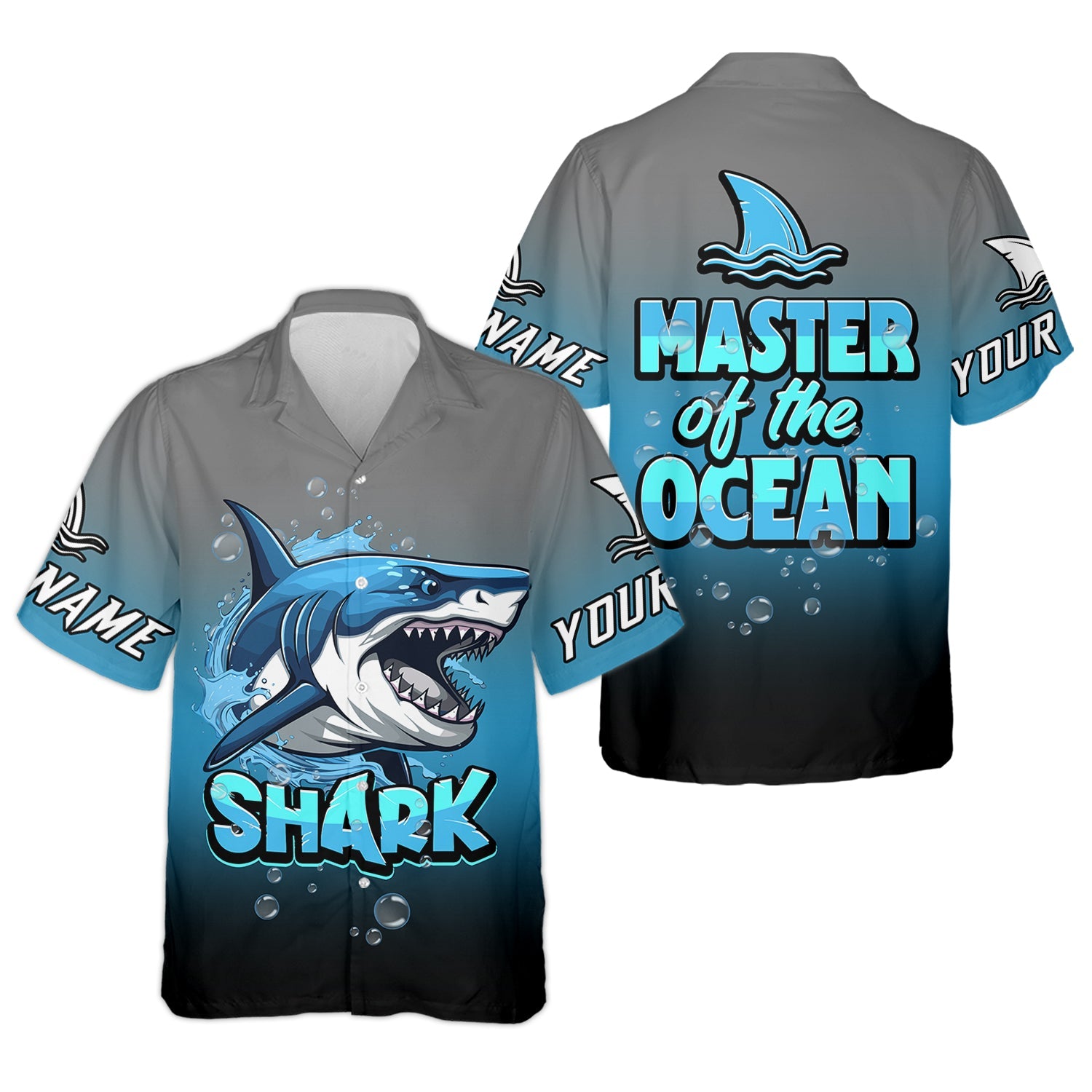 Shark Fishing UPF Shirts, Shark Master of The Ocean, Women Fishing Shirt, SPF Long Sleeve Shirts Womens