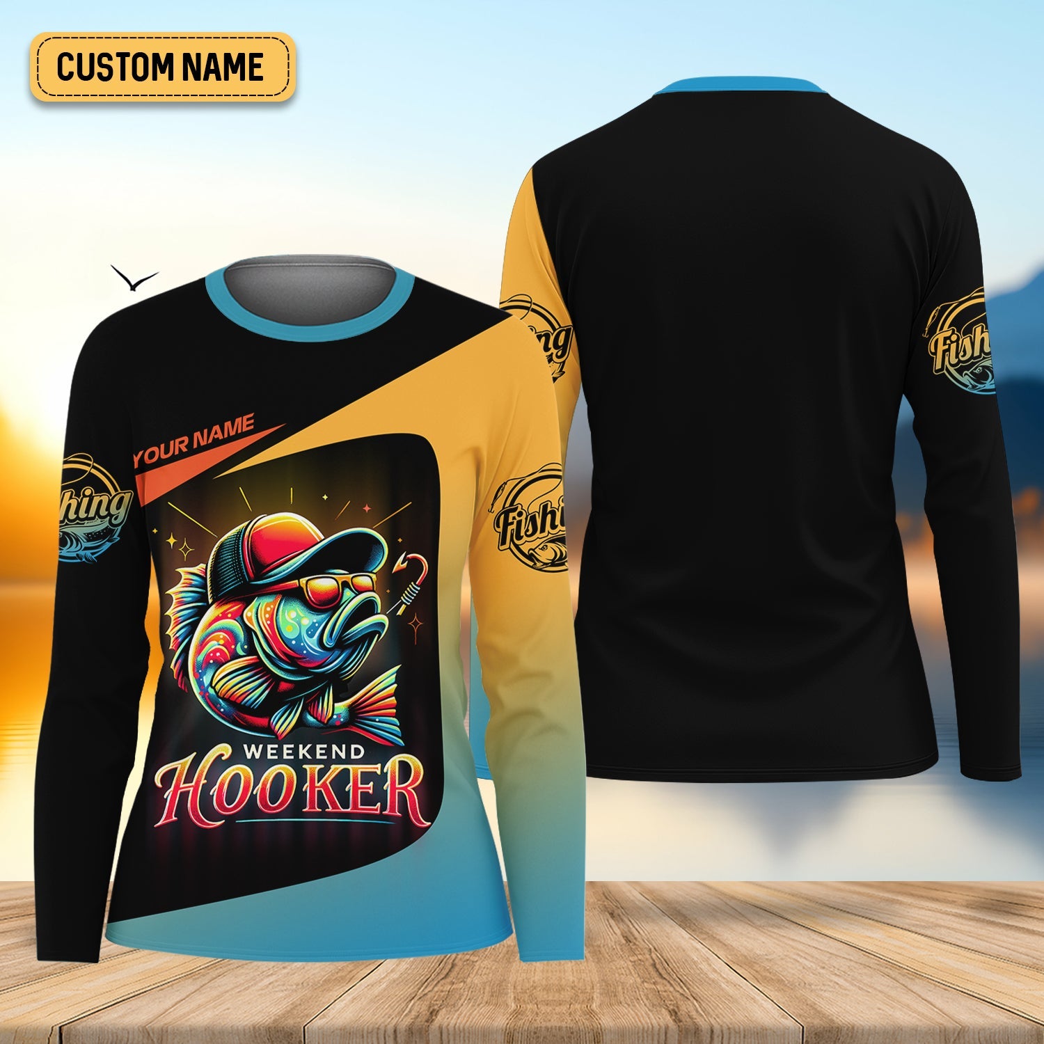Weekend Hooker Performance Fishing Shirts, Fishing Shirt For Women, SPF Long Sleeve Shirts Womens