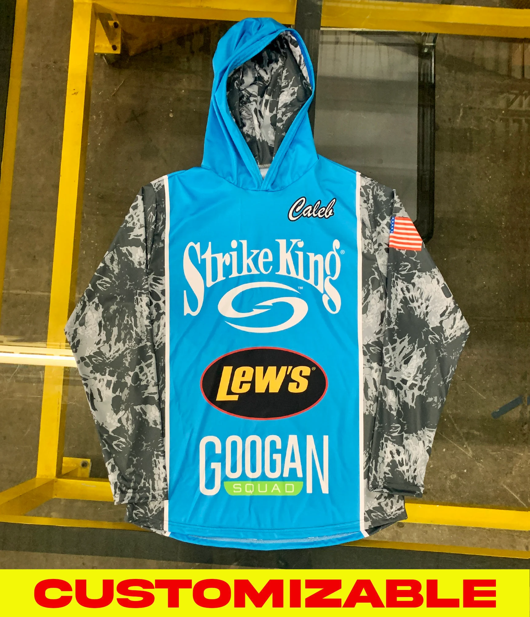 Create Custom Long Sleeve Hooded UPF Shirt For Your Team And Family