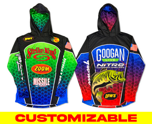 Create Custom Long Sleeve Hooded UPF Shirt For Your Team And Family